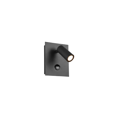 TUNGA LED-Wandleuchte 5W schwarz
