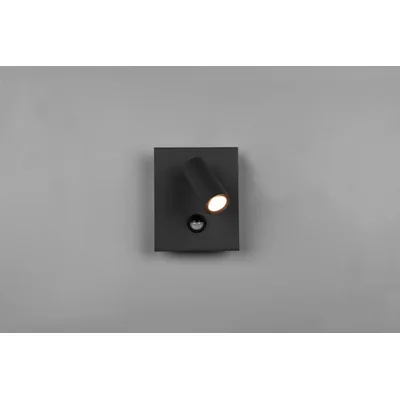 TUNGA LED-Wandleuchte 5W schwarz