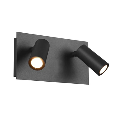 TUNGA Wall lamp 2x4W LED 2x420lm 3000K IP54 anthracite