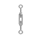 Turnbuckle eye-to-eye M12