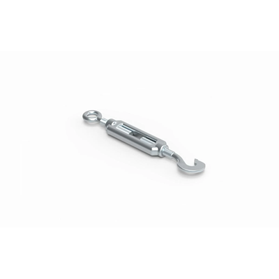 Turnbuckle hook-eye M12, galvanized