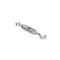 Turnbuckle hook-eye M8, galvanized