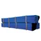 Tuyau ondulé double couche en sections, renforcé RODOH 110/92-6m-bleu 750 N (48 pièces/palette)