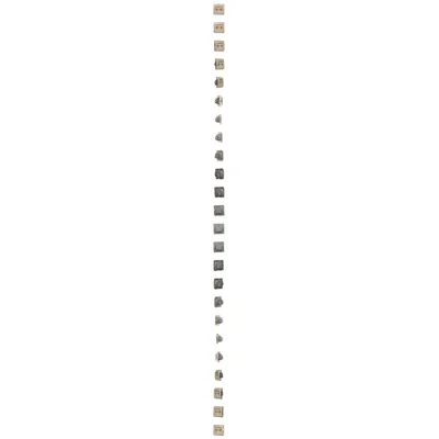 TV-DATA-Buchse zwei Ausgangsanschlüsse Typ „F“ (Modul) beige