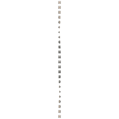 TV-DATA socket two output ports type "F" (module) cream