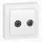 TV-RD socket white