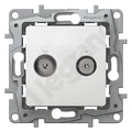 TV-RD socket white