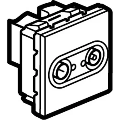 TV-RD two-module socket 862MHz, white