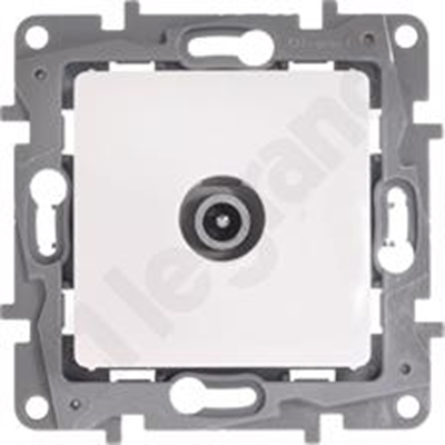 TV socket white