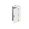 TW207G grey enclosure, 168M, IP55, 850A, class I, 1100x550x350mm (HxWxD) | empty | solid door | no N+PE