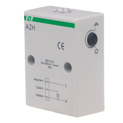 Twilight automaton with an internal AZH photosensitive sensor