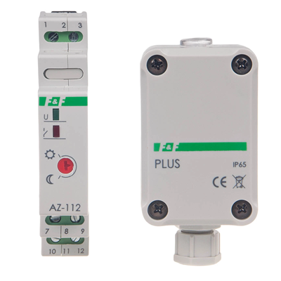 Twilight switch with external hermetic probe AZ-112 PLUS