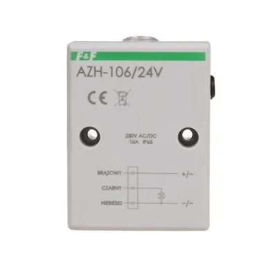 Twilight switch with internal light-sensitive sensor, 24V