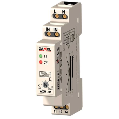Twilight switch with probe SOS-01 230V AC TYPE: wzm-01/sos