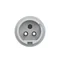 TWIST portable plug 16A 2P 24/42V DC 10h IP67, nickel-plated contacts