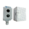 Two-hole cassette without equipment 22mm IP65