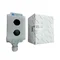Two-hole cassette without equipment 22mm IP65