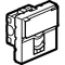 Two-module RJ45 socket STP cat. 6a, white
