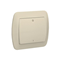 Two-pole switch 230V, beige