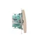 Two-pole switch (module) 230, beige