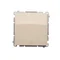 Two-pole switch (module) 230V, beige