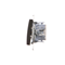 Two-pole switch (module) 230V, matt bronze metallic