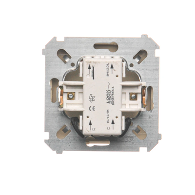 Two-pole switch with backlight (module) 230V, beige