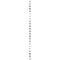 Two-pole switch with LED backlight (module) 10A, 250V, quick connectors, gold (metallic)