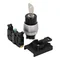 Two-position switch drive, rotary key with spring return, 1 NO contact