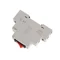 Two-position switch with red indicator light