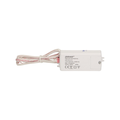 Two-speed contactless switch, 5A, 500VA, white