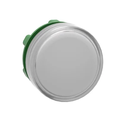 Typická bílá LED plastová signálka
