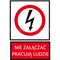 TZZ sign - DO NOT TOUCH 148x210mm red