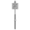 U-shaped tension holder, M10 screw, hot-dip galvanized