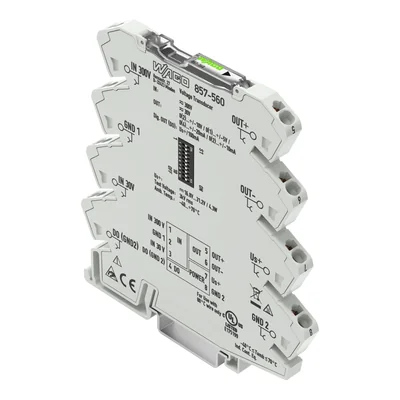 U-TRANSDUCER voltage measuring transducer, voltage input signal, current and voltage output signal, binary output
