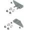 UA-S Middle bracket for PM-G plates and WD brackets mounted on the rear wall of the housing (1 set = 2 pcs)