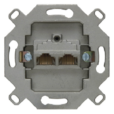 UAE 8/8-pole shielded connection socket cat. 5e