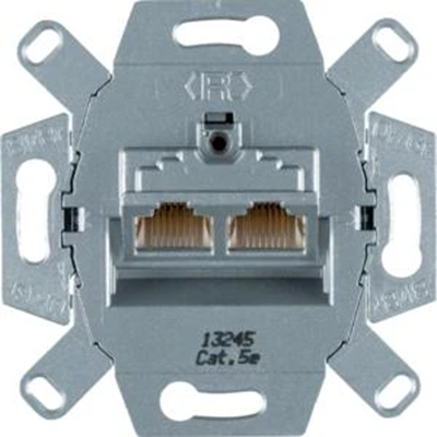 UAE 8/8-pole shielded connection socket cat. 5e