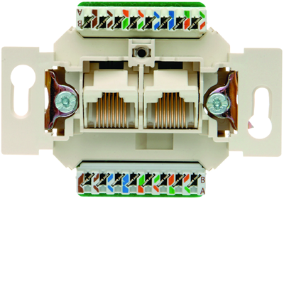 UAE 8/8-pole unshielded connection socket cat. 5e