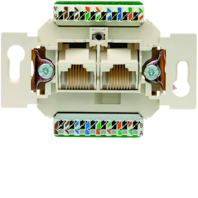 UAE 8/8-pole unshielded connection socket cat. 5e