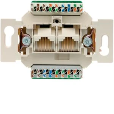 UAE 8/8-pole unshielded connection socket cat. 5e