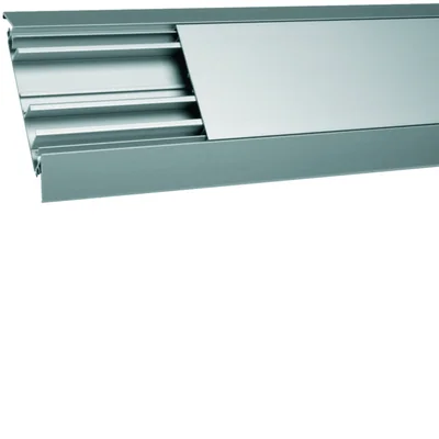 Überflurkanal 4 Kammern, 18x125 mm Aluminium