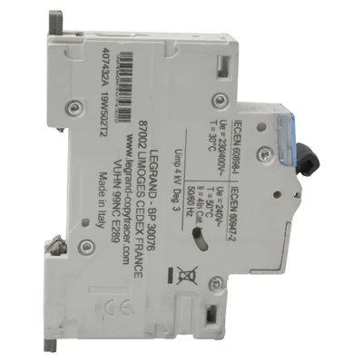 Überstromschutzschalter S 301 1P B 16A 6000A DX3-Serie