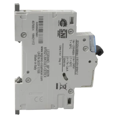 Überstromschutzschalter S 301 1P C 6A 6000A DX3-Serie