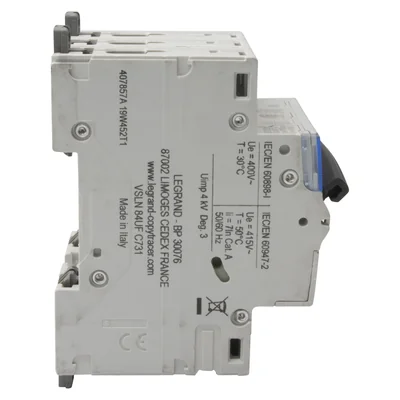 Überstromschutzschalter S 303 3P C 10A 6000A DX3-Serie