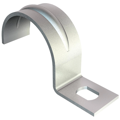 Uchwyt metalowy do rur i kabli 23mm 604 23 G