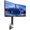 Uchwyt na 2 monitory IIYAMA DS1002C-B1