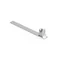 Uchwyt pod dachówkę uniwersalny taśmowy niski 400x25x44mm