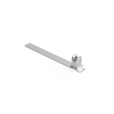Uchwyt pod dachówkę uniwersalny taśmowy niski 400x25x44mm