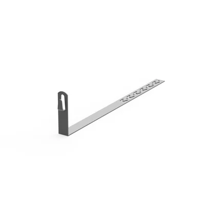 Uchwyt pod dachówkę z zaczepem zaciskany 415x100mm